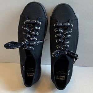 Keds x Kate Spade Kickstart Logo Foxing Satin Sneaker